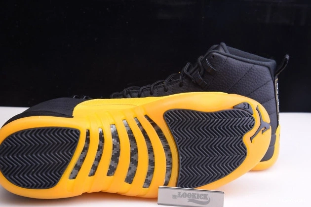 12 Air Jordan University Retro Black Gold 130690-070 0818